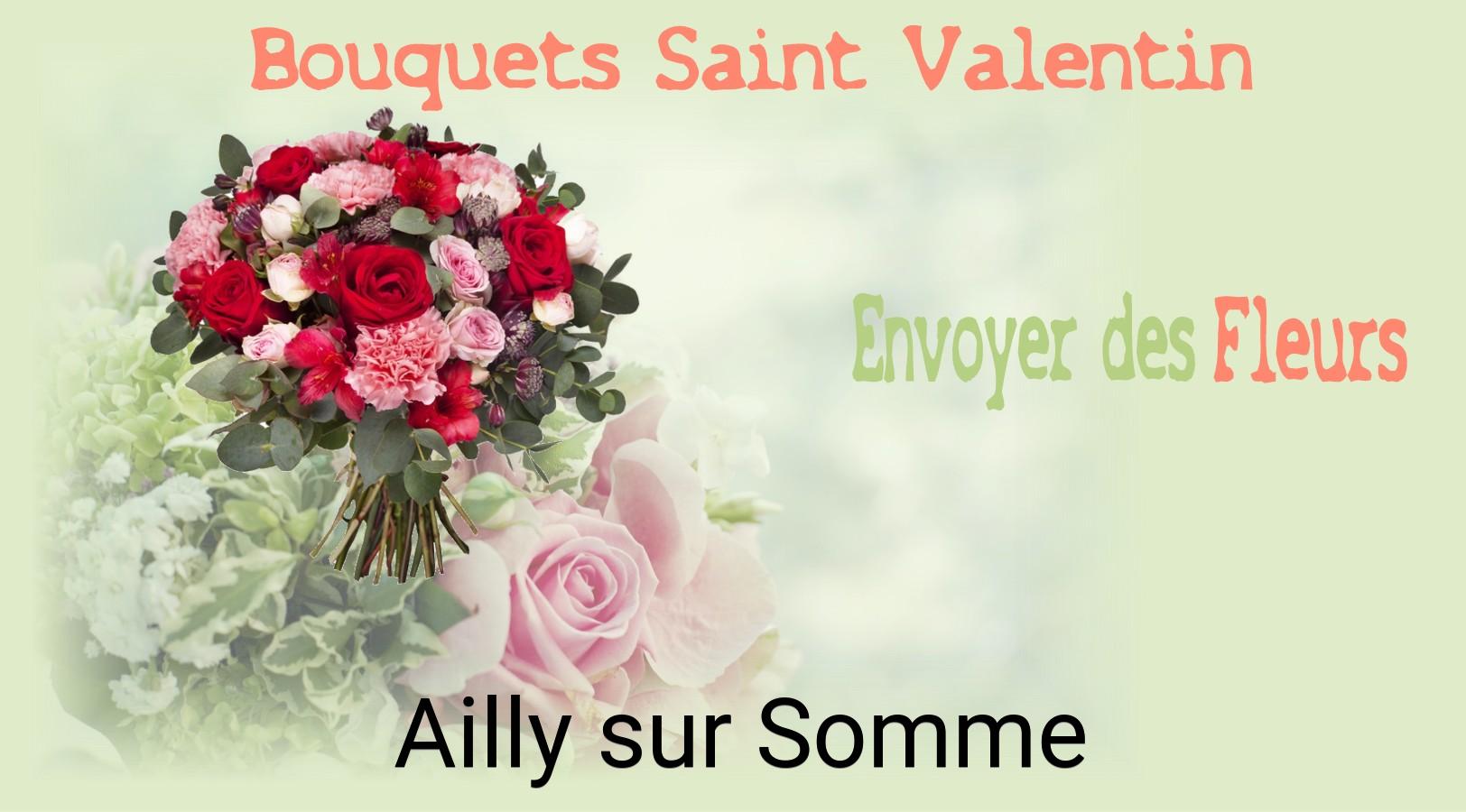 Roses de Saint-Valentin livrées à Ailly-sur-Somme